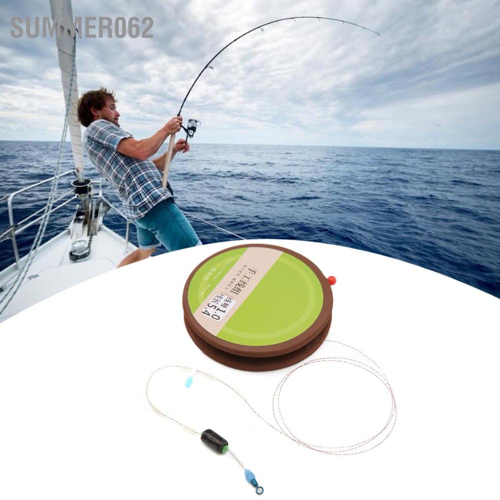 Summer062 Dây câu 5.4m Dây nylon trong suốt với hạt xốp không gian cho phụ kiện