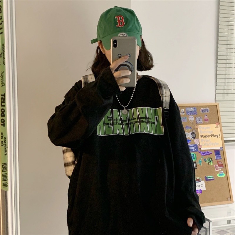 Áo thun tay dài form rộng NEKO.SG, Áo thun Streetwear Ulzzang SWT21