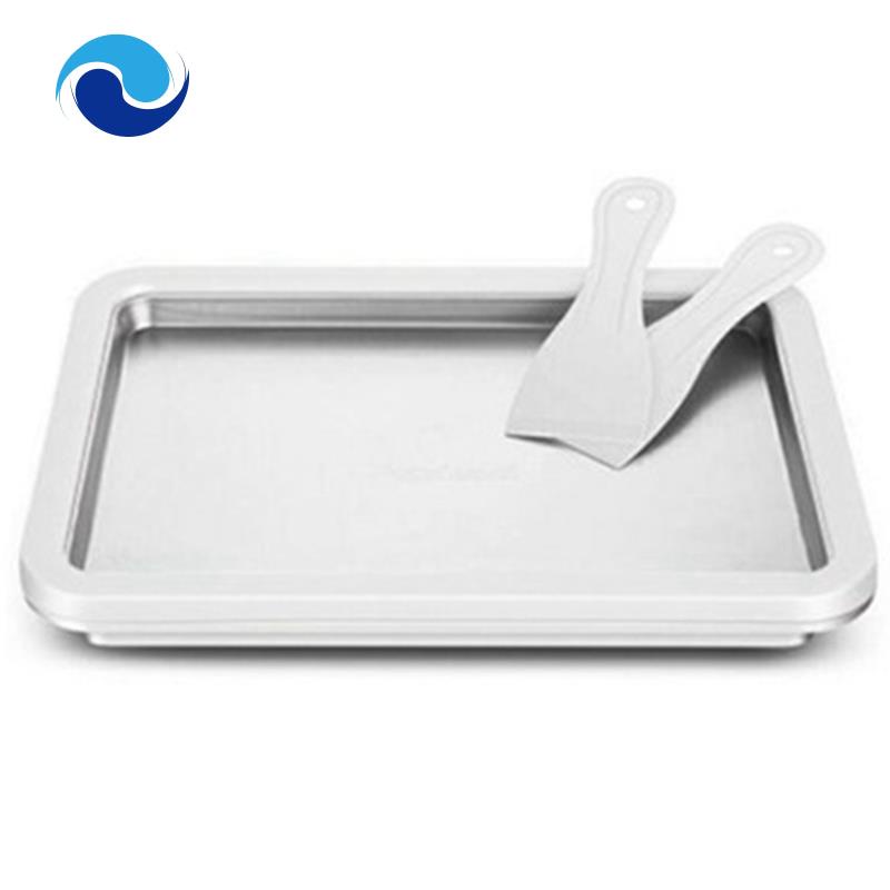 Máy Làm Kem / Kem / Yogurt Kèm 2 Thìa Nhựa Phù Hợp Làm Thủ Công