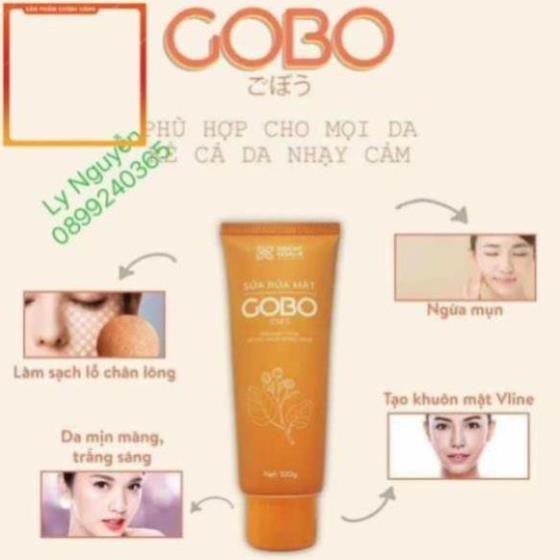 [TẶNG MIẾNG PAD RỬA MẶT 99K] Sữa rửa mặt GOBO thảo dược thiên nhiên | BigBuy360 - bigbuy360.vn