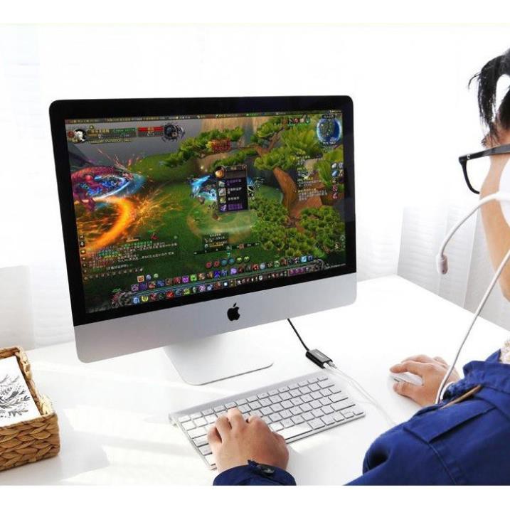 Cáp USB ra âm thanh Ugreen 30724 hỗ trợ loa và mic màu đen chính hãng - Hapugroup