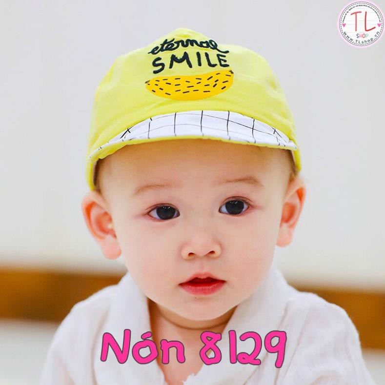 Nón cho trẻ em - Nón lưỡi trai SMILE xinh xắn