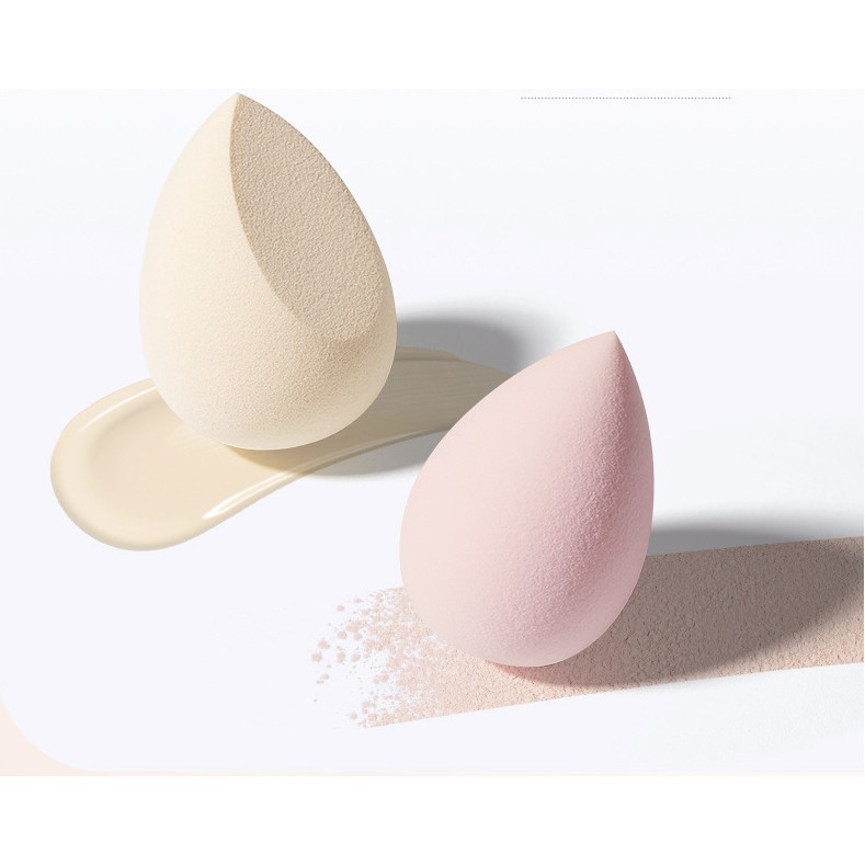 Mút Trang Điểm, Mút Tán Kem Nền, Cushion Phấn Nước 4 Trứng  Một Hộp  Có Thể Sử Dụng Tiện Lợi