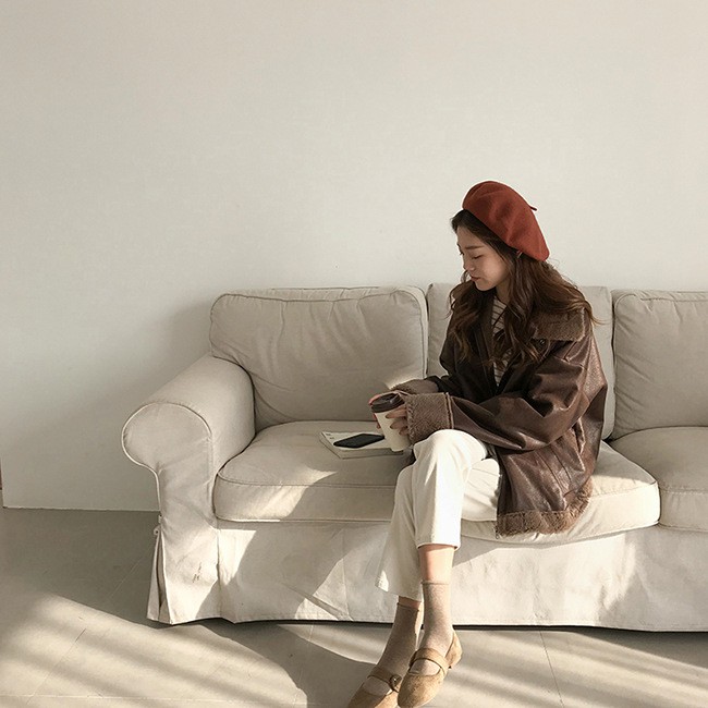 Mũ nồi dạ phong cách Ulzzang (M03) – Hàng có sẵn