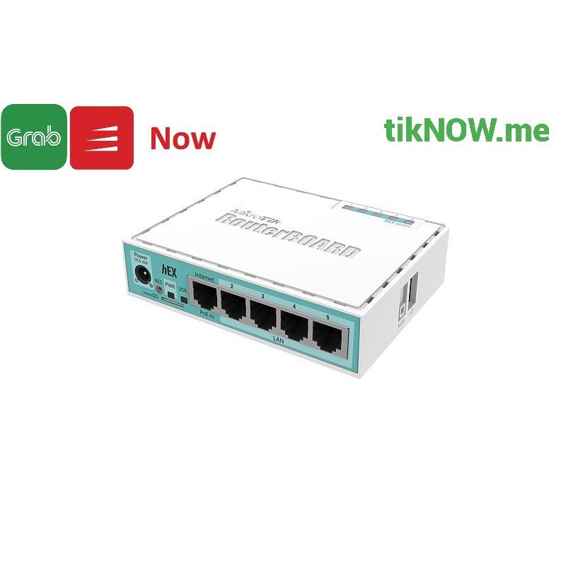 Thiết bị cân bằng tải Mikrotik hEX RB750Gr3 mới 100%