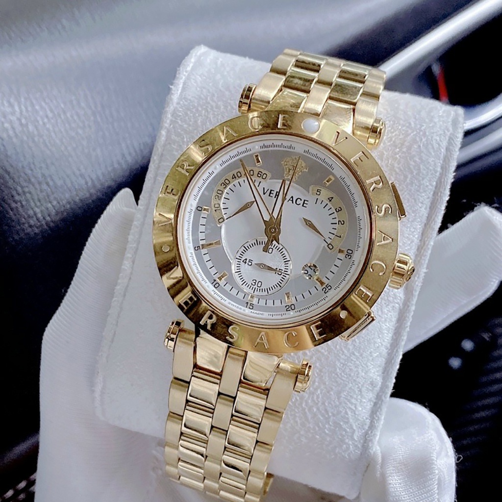 Đồng hồ cặp VS DAPHNIS - VS ANALOGUE DIAL MEN phiên bản steel watch full box