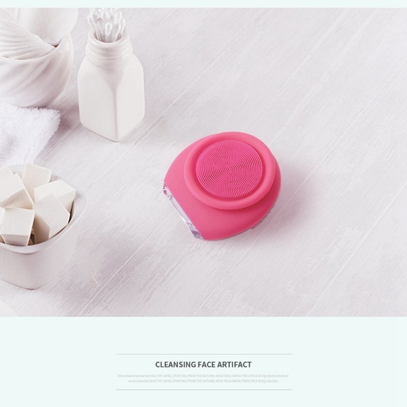 Máy Rửa Mát Xa Mặt Rung Bằng Điện Bằng Silicon | BigBuy360 - bigbuy360.vn