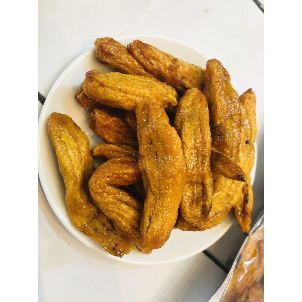 1kg chuối ép sấy dẻo không vỏ