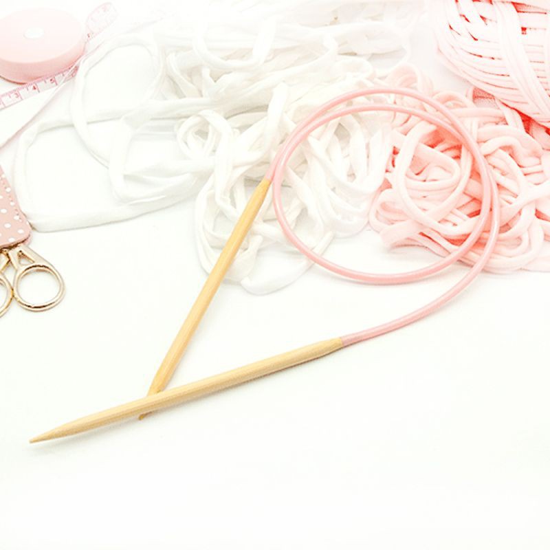 3 kim đan len bằng gỗ tre hình tròn diy chuyên dụng chất lượng