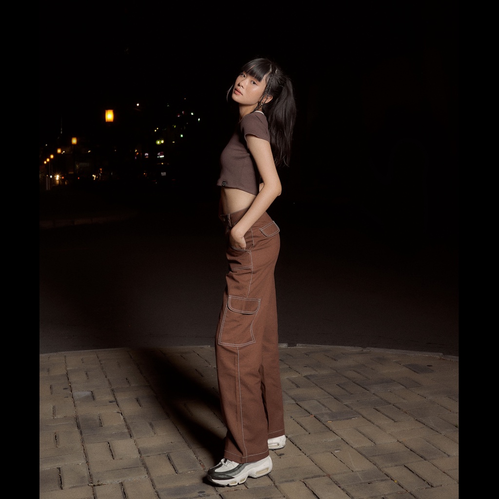 Quần Kaki Túi Hộp Nữ PRADIES 'Cargo Pants'