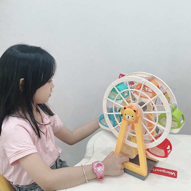 Bộ đồ chơi lắp ráp xích đu vòng quay mặt trời bằng nhựa cao cấp cho bé 💖