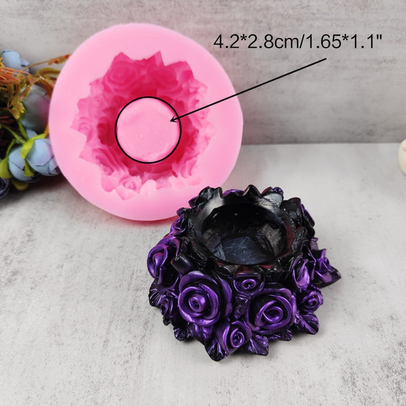 Sa Khuôn Silicon Làm Chậu Hoa Trang Sức