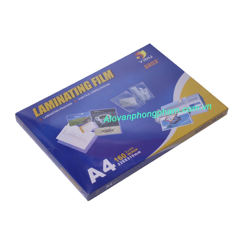 Giấy ép plastic nhựa dẻo A4 80Mic - 100Mic - 125Mic Yidu SUKADO