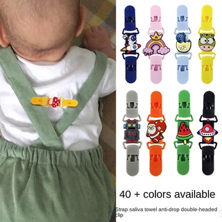 Kẹp Dây Đeo Bằng Silicon Chống Rơi Họa Tiết Hoạt Hình Dễ Thương Cho Bé