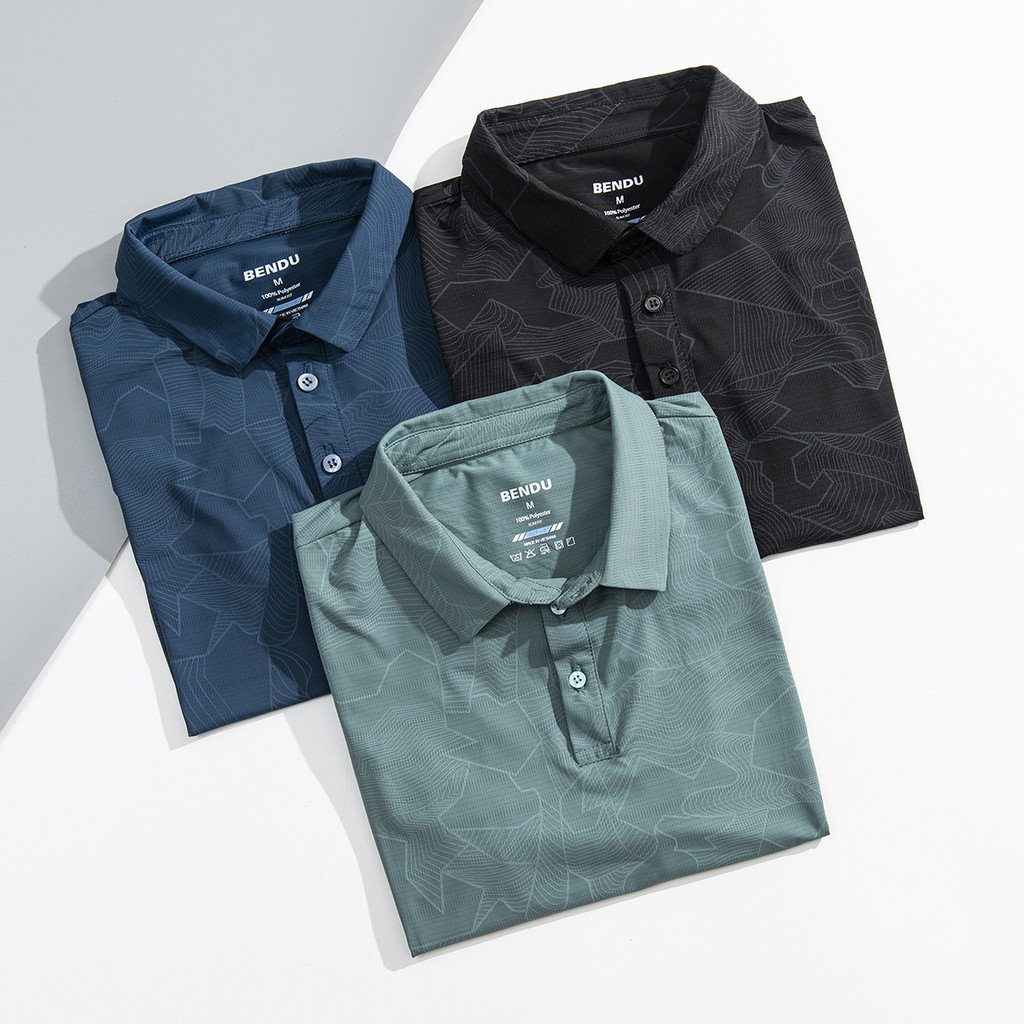 Áo polo có cổ thể thao Bendu 21AV58 chất thoáng mát ,trơn mềm mịn