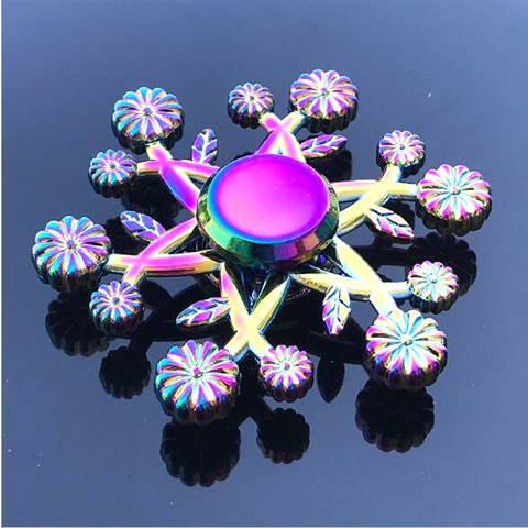 Con Quay Đồ Chơi Fidget Spinner edc BằNg Kim LoạI NhiềU MàU SắC Cho Trẻ Em