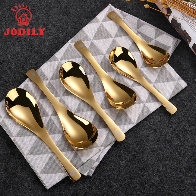 Muỗng Inox 304 Jodily StarHome Mạ Vàng - Cao Cấp - Sang Trọng - Tinh Tế