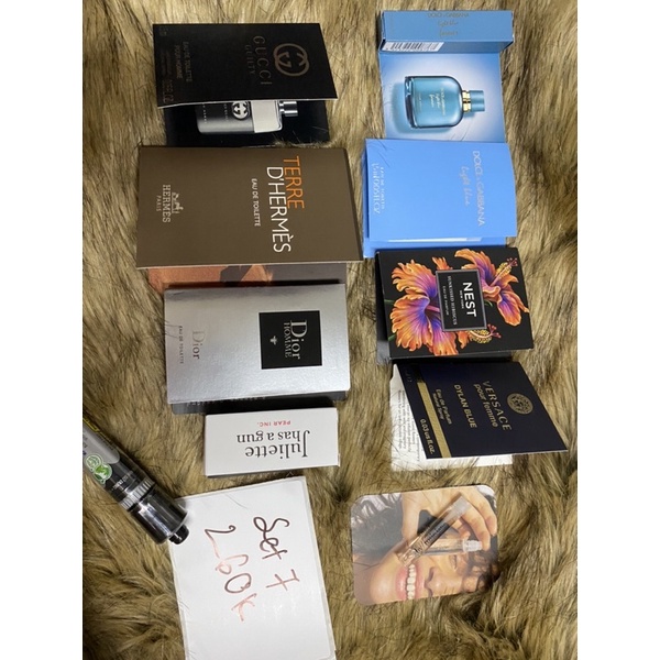 set vial nước hoa các hãng