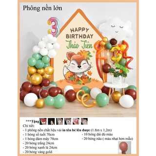 Set trang trí sinh nhật Hàn Quốc [ TẶNG 7 MÓN]