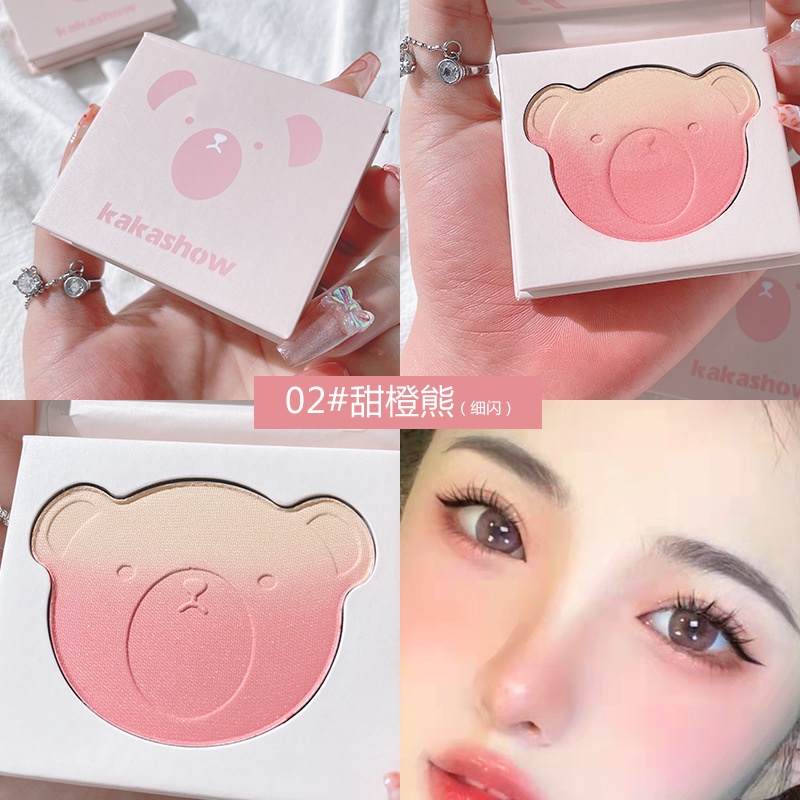 Phấn má hồng IMAGES Tta085 lên màu ấm áp đáng yêu không phai cho nữ