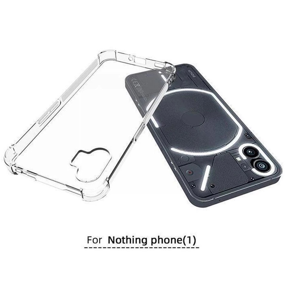Ốp Điện Thoại Silicon Mềm Trong Suốt Có Túi Khí Chống Sốc Chống Rơi Cho Iphone 1