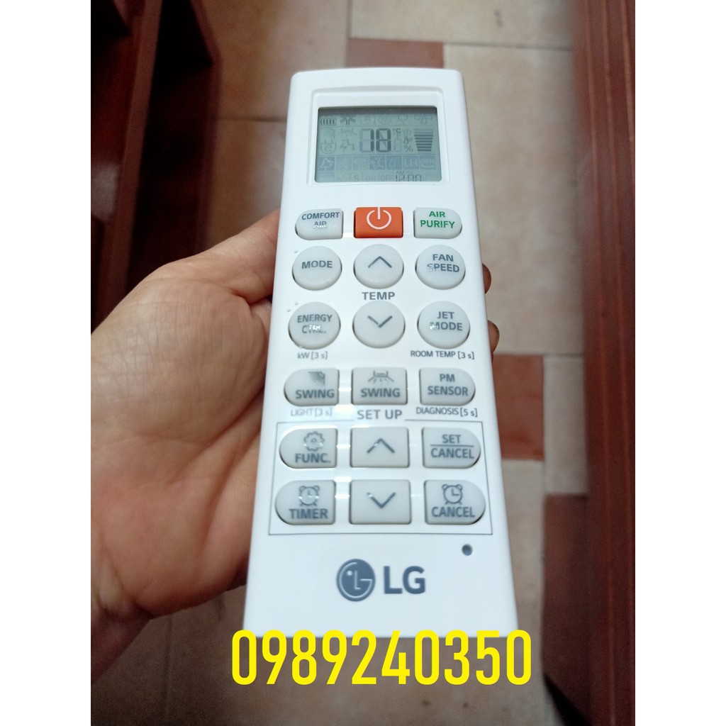 Điều khiển remote điều hòa máy lạnh LG mới chính hãng