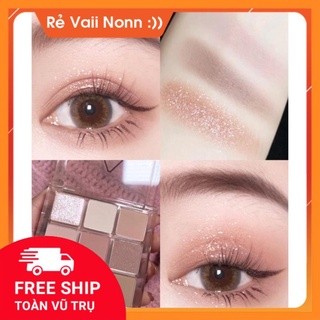 Xe bảng phấn mắt dikalu coco venus 9 màu lì lấp lánh trang điểm đa năng lala
