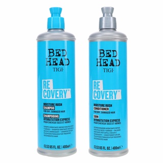 Dầu gội xả phục hồi tóc TIGI BED HEAD RECOVERY Moisture Rush 400mlx2 ( New 2022 )