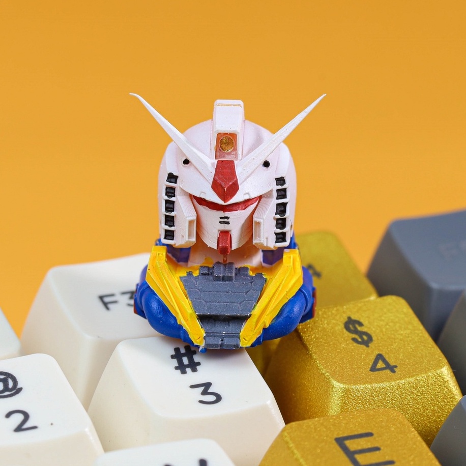 Nút bàn phím Gundam, keycap anime, keycap SA profile, phù hợp với mọi bàn phím cơ tiêu chuẩn
