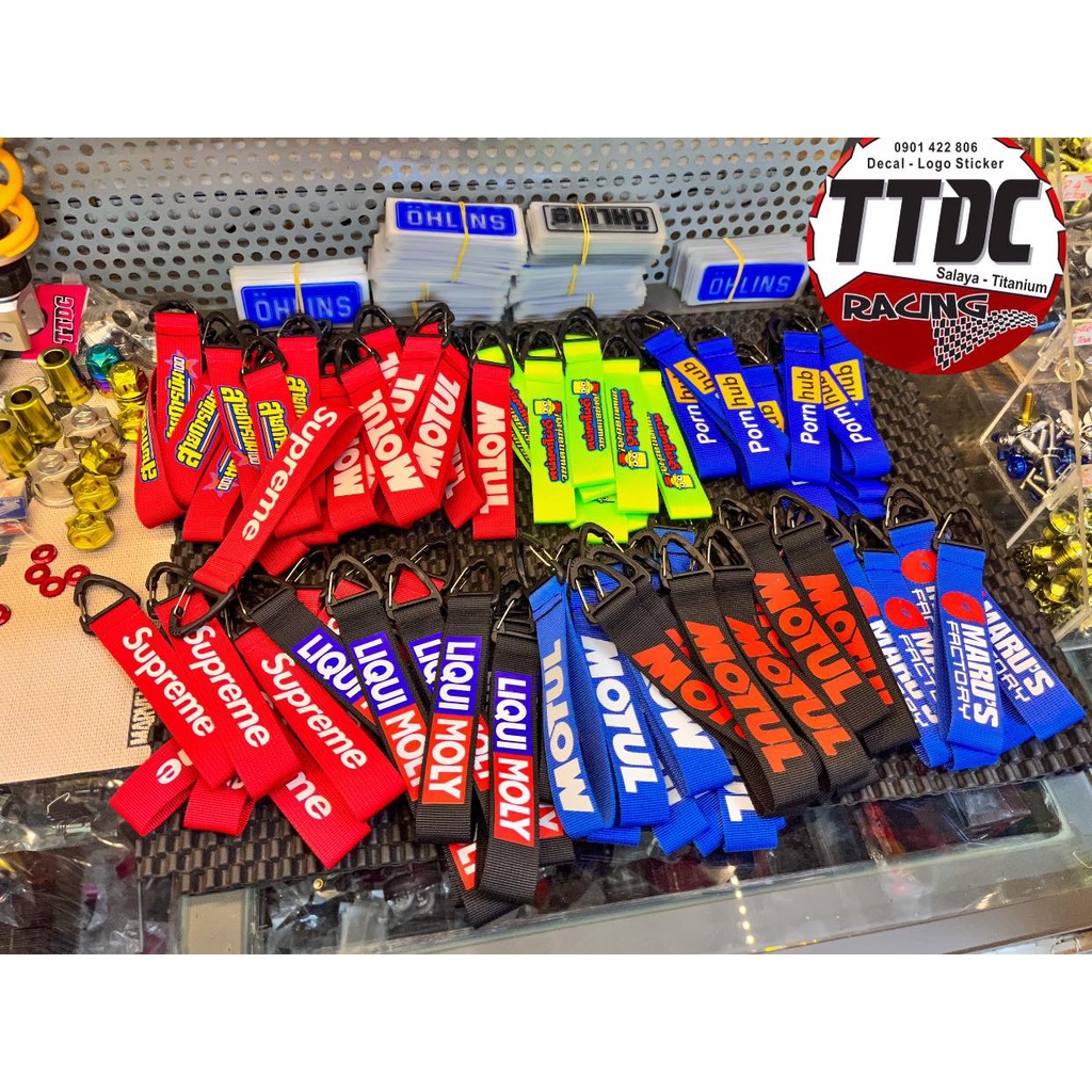 Móc khoá dây racing thái lan