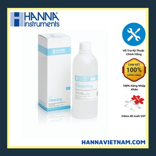 Dung dịch rửa điện cực thông dụng hanna , chai 500ml hi7061l