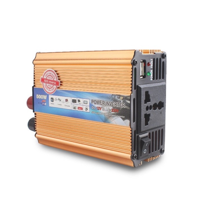 Bộ Kích Điện Inverter từ 12V Lên 220V 500W