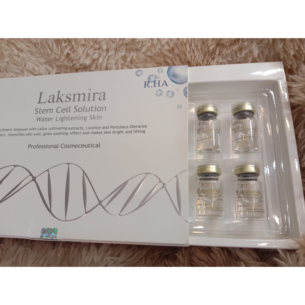 Laksmira Stem Cell Solution - Tinh Chất Dưỡng Da Tế Bào Gốc Full Hộp 10 Lọ