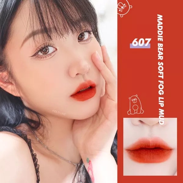 Son Kem Lì HOLDLIVE Gấu Tím Maddie Bear HL460