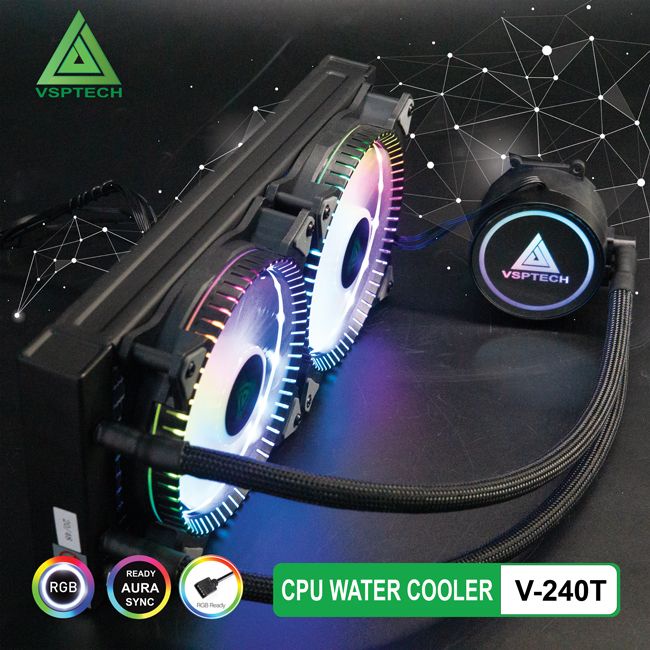 Tản nhiệt nước heatsink CPU cooler V-240T