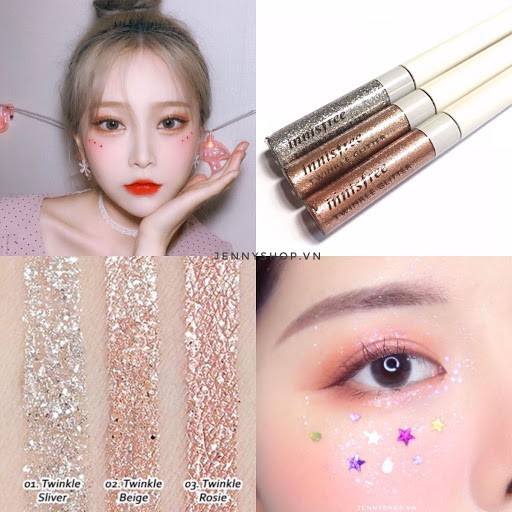 Nhũ mắt INNISFREE TWINKLE GLITTER HOLOGRAM