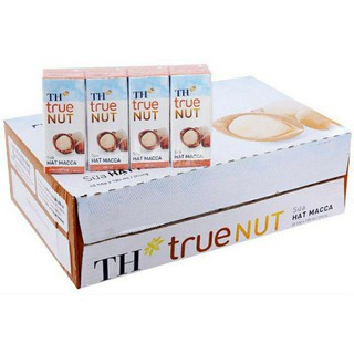 Thùng 48 hộp Sữa hạt Macca TH true NUT 180 ml