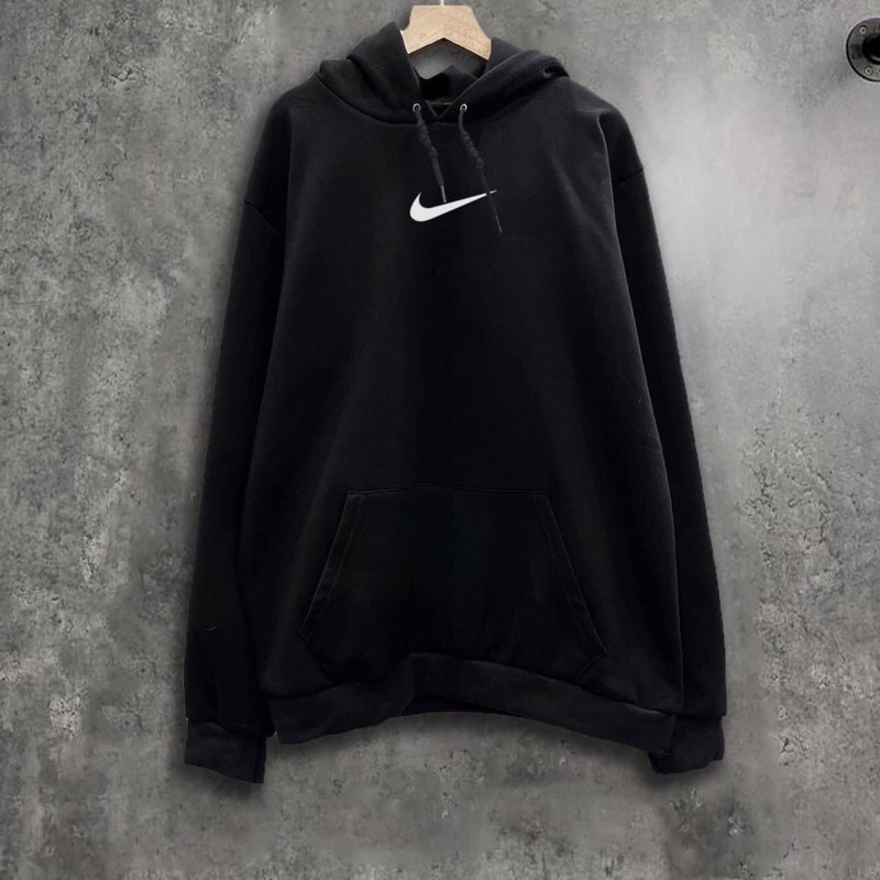 AK17_Áo Hoodie Nỉ Ngoại Thêu LoGo_Chất Nỉ Bông Dày Dặn_Form Tay Dơi Phồng_Nón Rộng 2 Lớp_Unisex Nam Nữ Ok