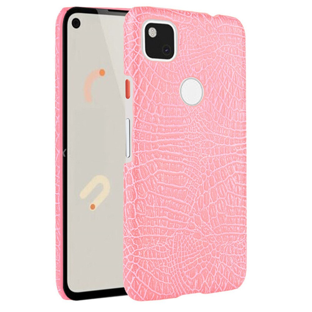 Google Pixel 4a Case Luxury Crocodile Skin PU Leather Hard Cover Case For Google Pixel 4a 4 a Pixel4a Phone Cases