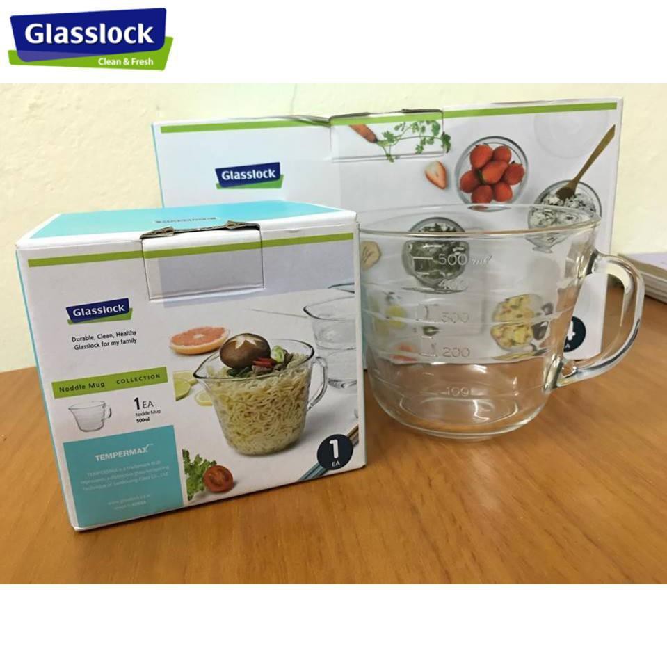 Ca pha mỳ tôm thủy tinh Glasslock có nắp GL1724