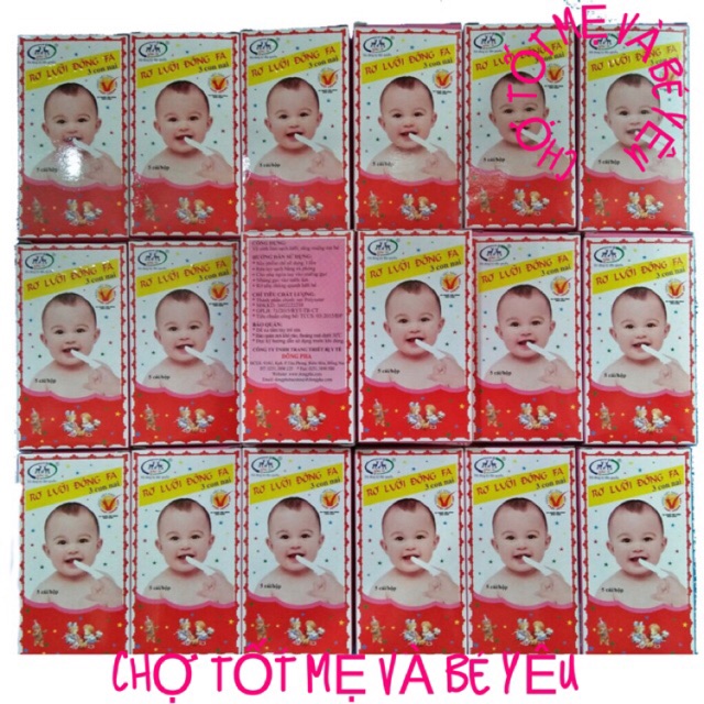 COMBO 50 RƠ LƯỠI ĐÔNG PHA CHO BÉ ( 10 HỘP) CHUẨN Y TẾ