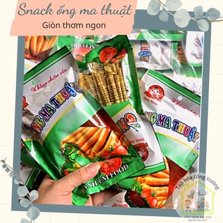 Snack 2k ống ma thuật Ba Anh Em Food - Đồ ăn vặt tuổi thơ bim bim que cổng trường bimbim nội địa 3 anh em food