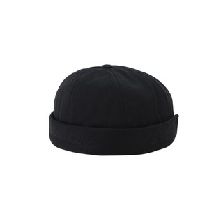 Mũ Beanie Đen Không Vành Phong Cách Đường Phố Cá Tính