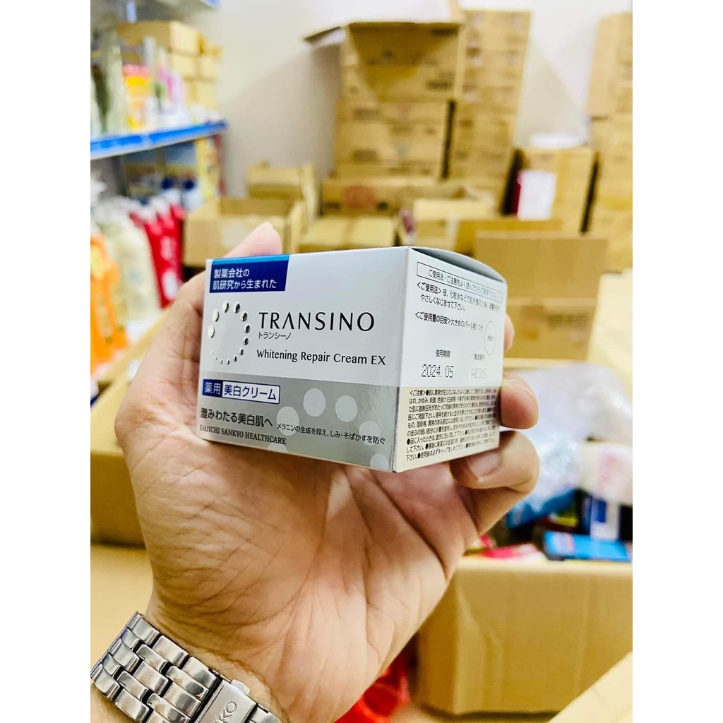 Kem đêm ngăn ngừa nám Transino Nhật Bản 35g