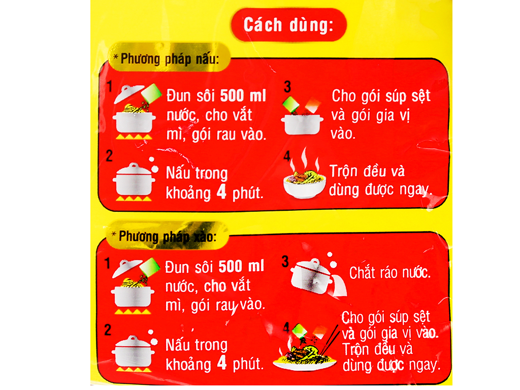 Combo 2 gói mì hải sản SiuKay