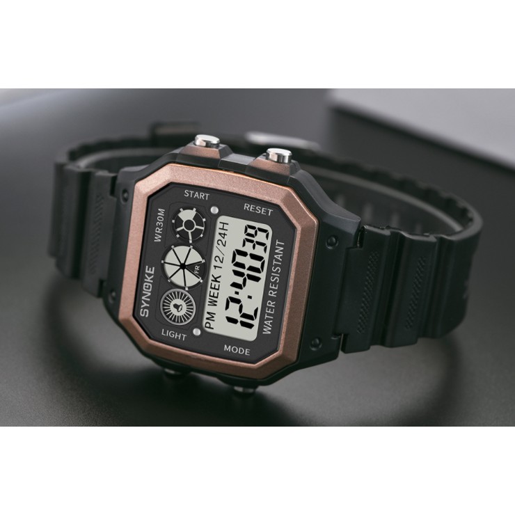 SYNOKE Đồng hồ điện tử Nam - Nữ  dành cho học sinh và  trẻ em phát sáng đầy màu sắc | BigBuy360 - bigbuy360.vn