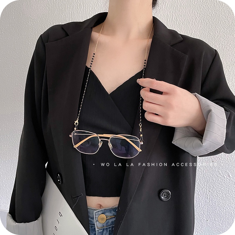 Dây đeo giữ mắt kính kiểu dáng đơn giản dễ phối đồ thời trang Hàn Quốc