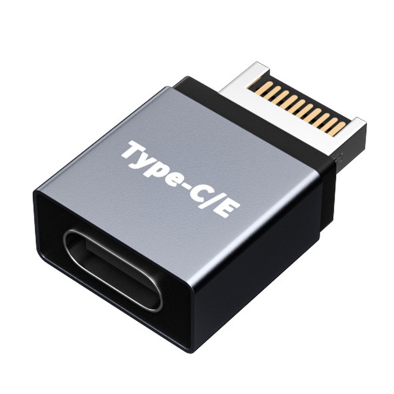 Dây cáp mở rộng kết nối bo mạch chủ máy tính loại E Male sang USB-C/TypeC Female
