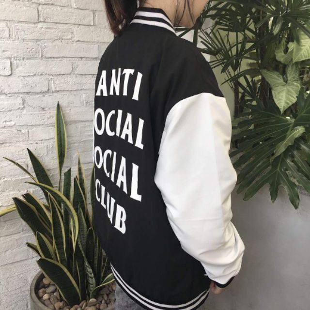 Áo khoác Bomber ASSC - Bomber Anti Social Social Club Unisex - Áo khoác Anti Social Club '