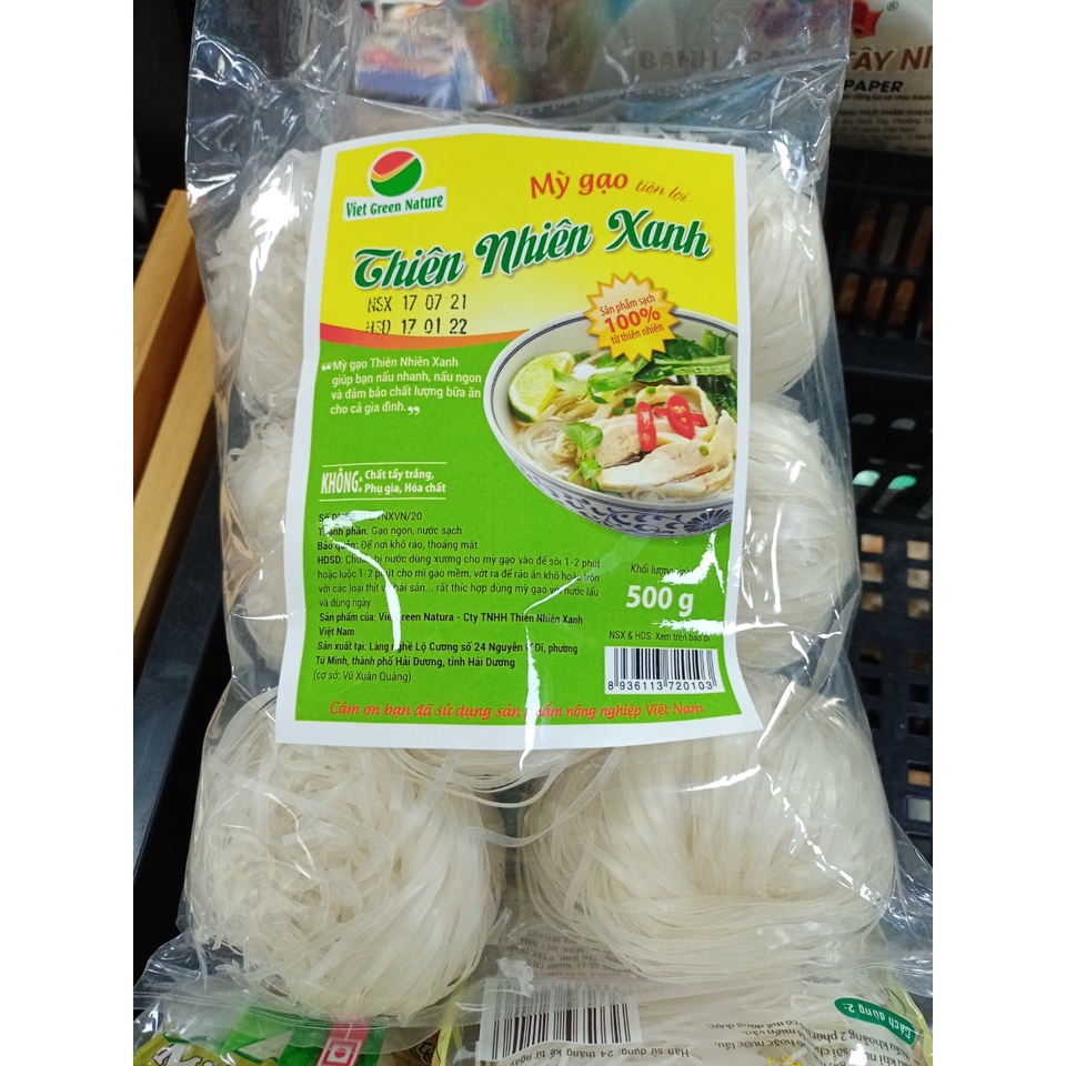 Mỳ chũ, mì gạo, miến dong